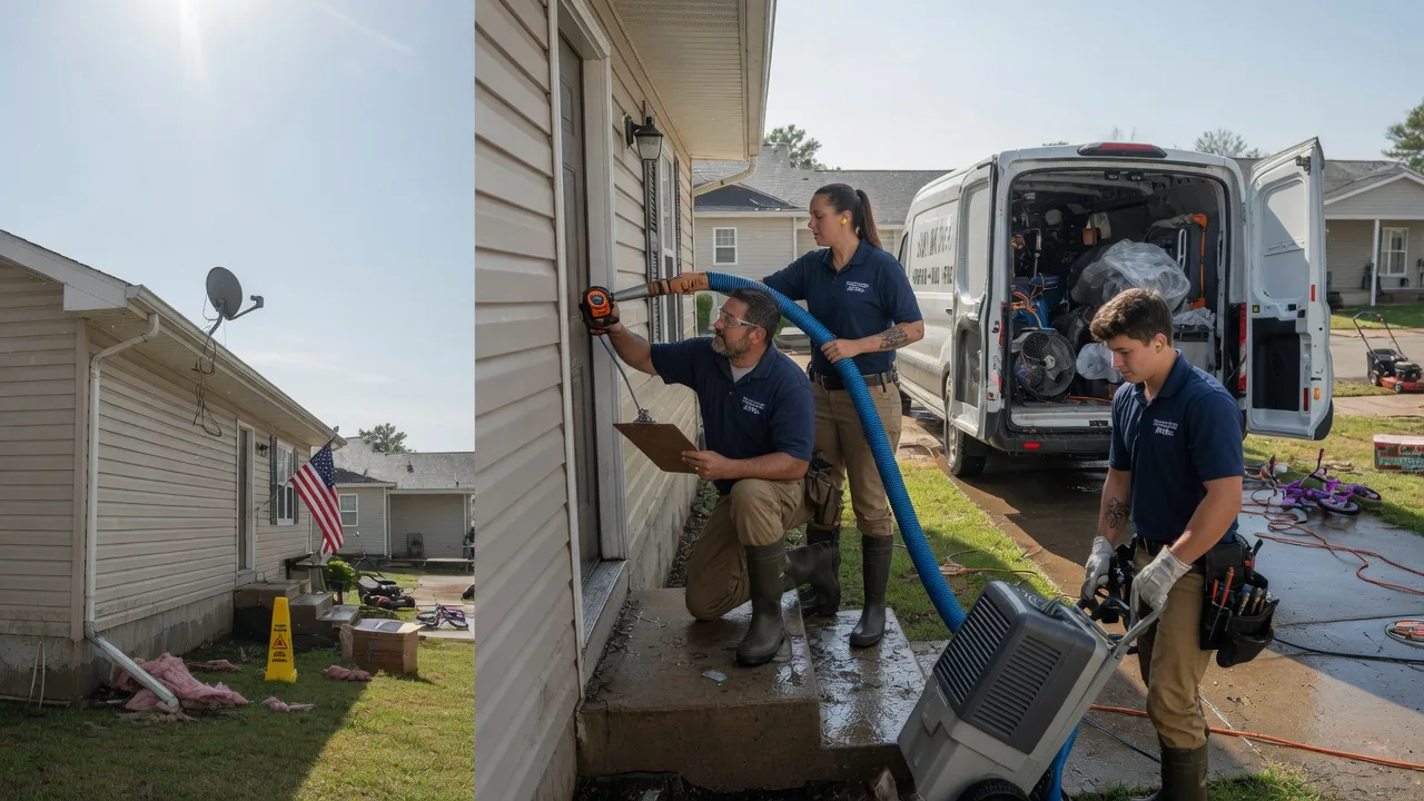 Ceiling Water Damage Restoration in Corinth, ME near me